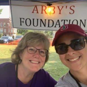 Arby's pic with Sally